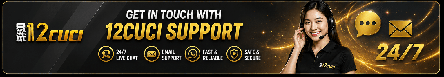 24/7 Customer Service on 12cuci Casino