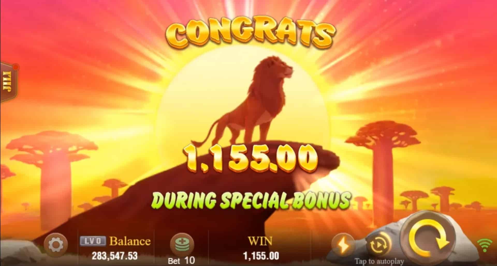 12cuci Slot Game In-Game Footage: JILI Safari Mystery