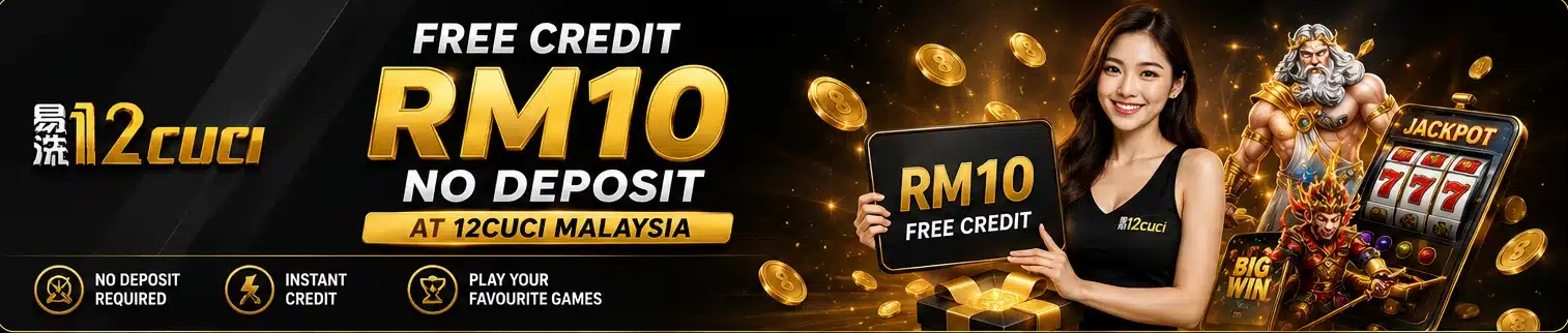 12cuci: Free Credit RM10 No Deposit