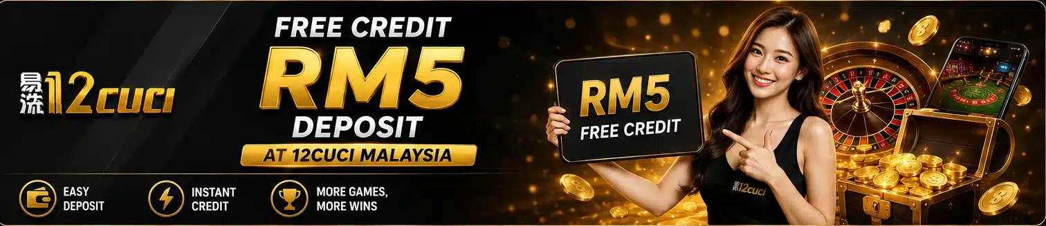12cuci: Free Credit RM5 No Deposit